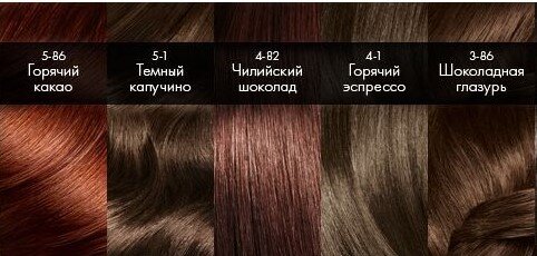 Разнообразие темных оттенков