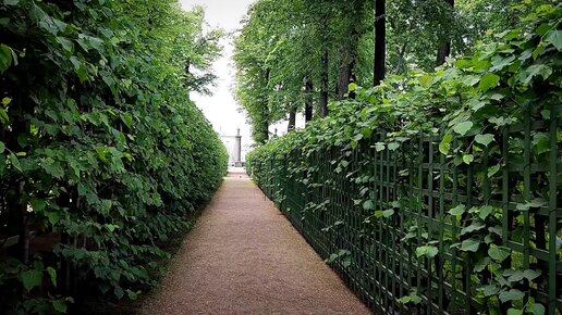 В Летний сад в 1704 году можно было попасть только по приглашению Петра I, а сегодня вход открыт всем 💕