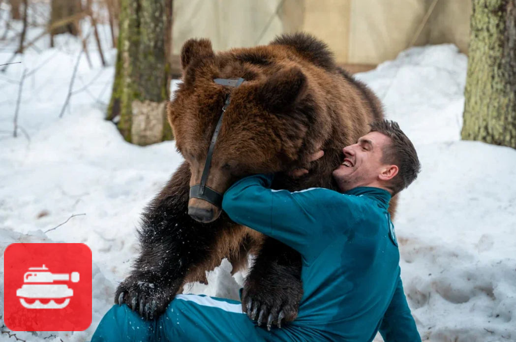 Также можете арендовать медведя.
