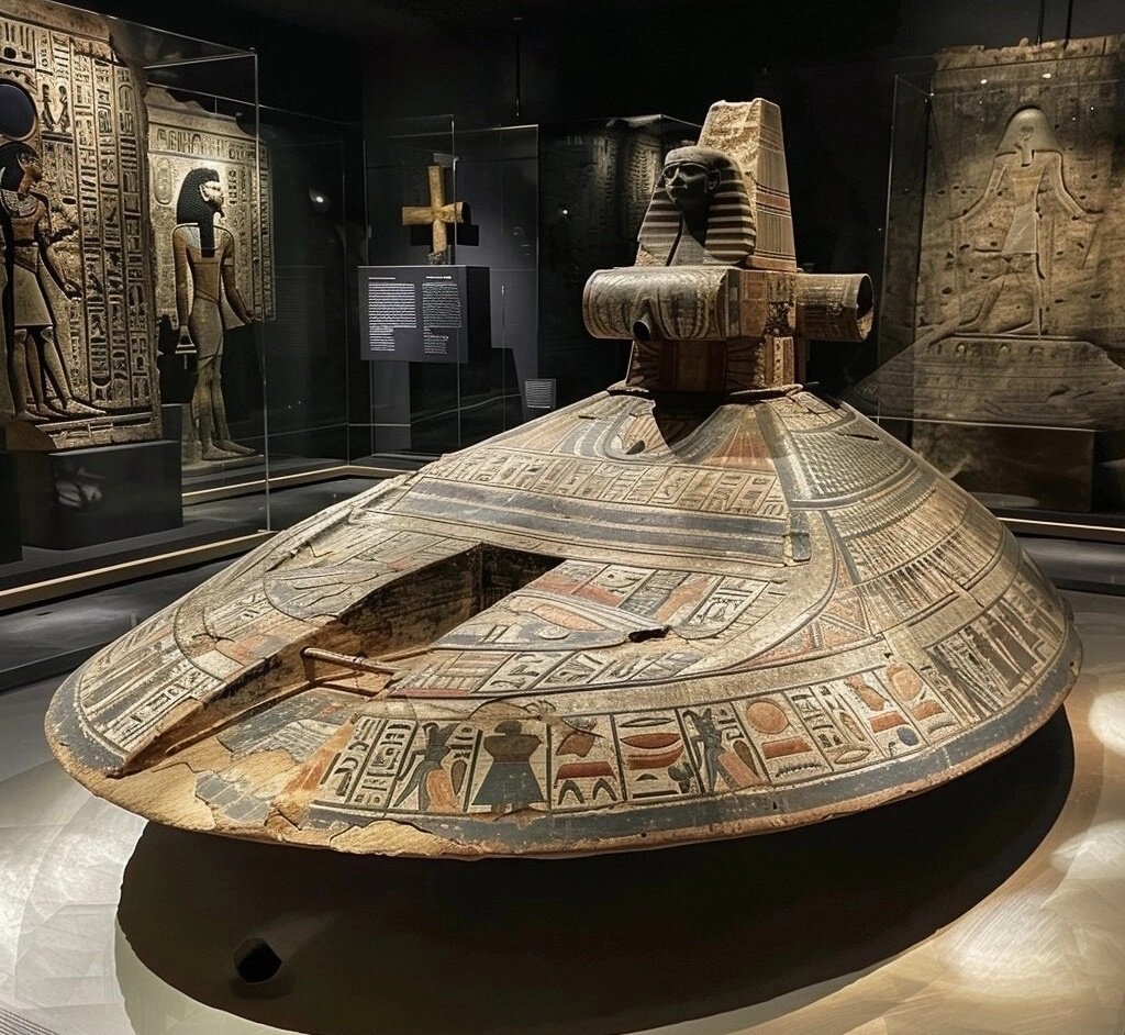 На чём мог взмыть вверх фараон? (Фото: sun1-99.userapi.com).