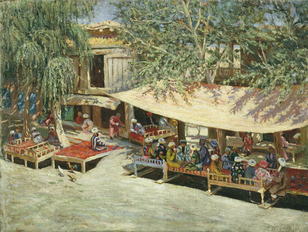 Чайхана. Алексей Исупов. 1916