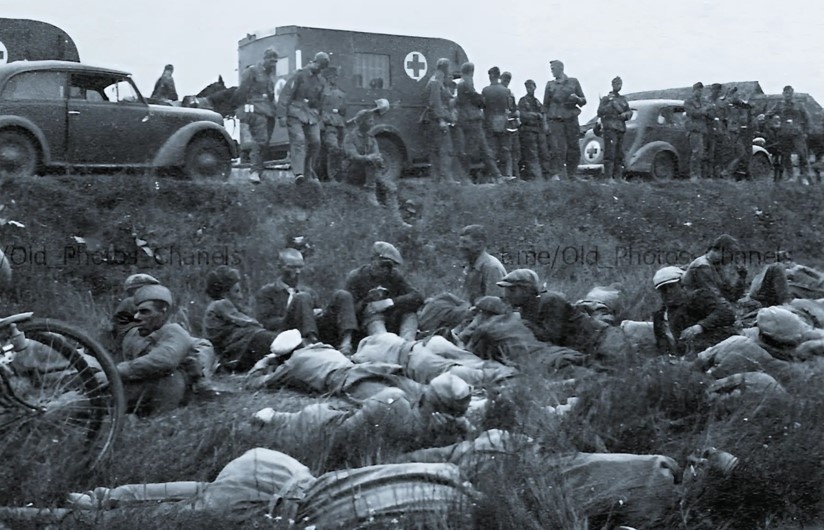 Пленные красноармейцы, осень 1941 г.