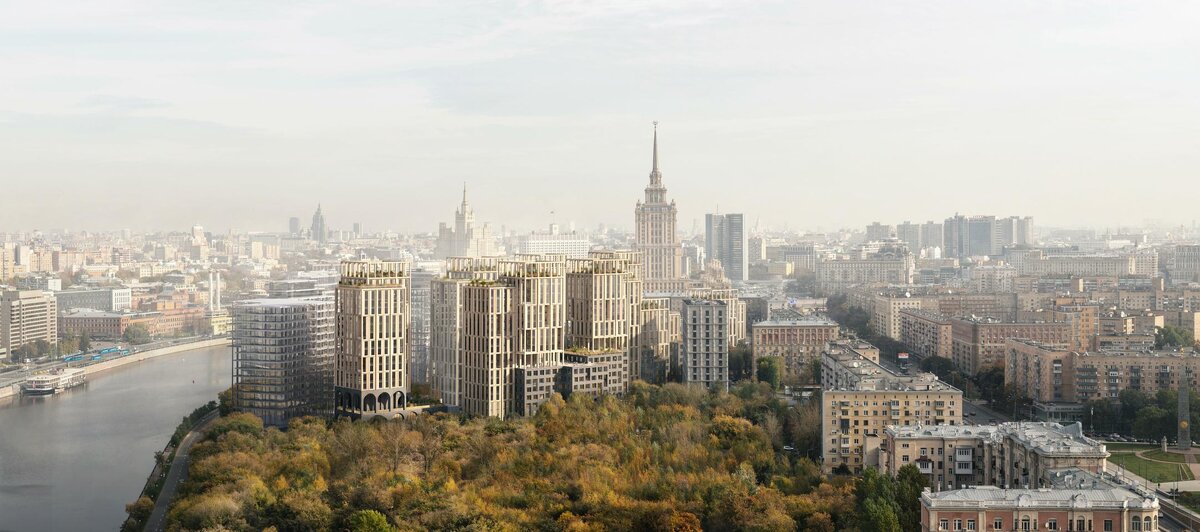 пресс-служба Vesper📷За пределами первой линии Кутузовского есть места, в которых отсутствует городская среда. По мнению архитекторов, решить эту проблему поможет реконструкция Бадаевского завода и строительство жилого квартала «Vesper Кутузовский». На фото: «Vesper Кутузовский» (визуализация)