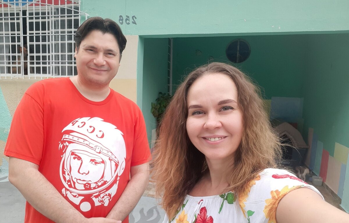 Элио и я. Ещё бразильское фото.