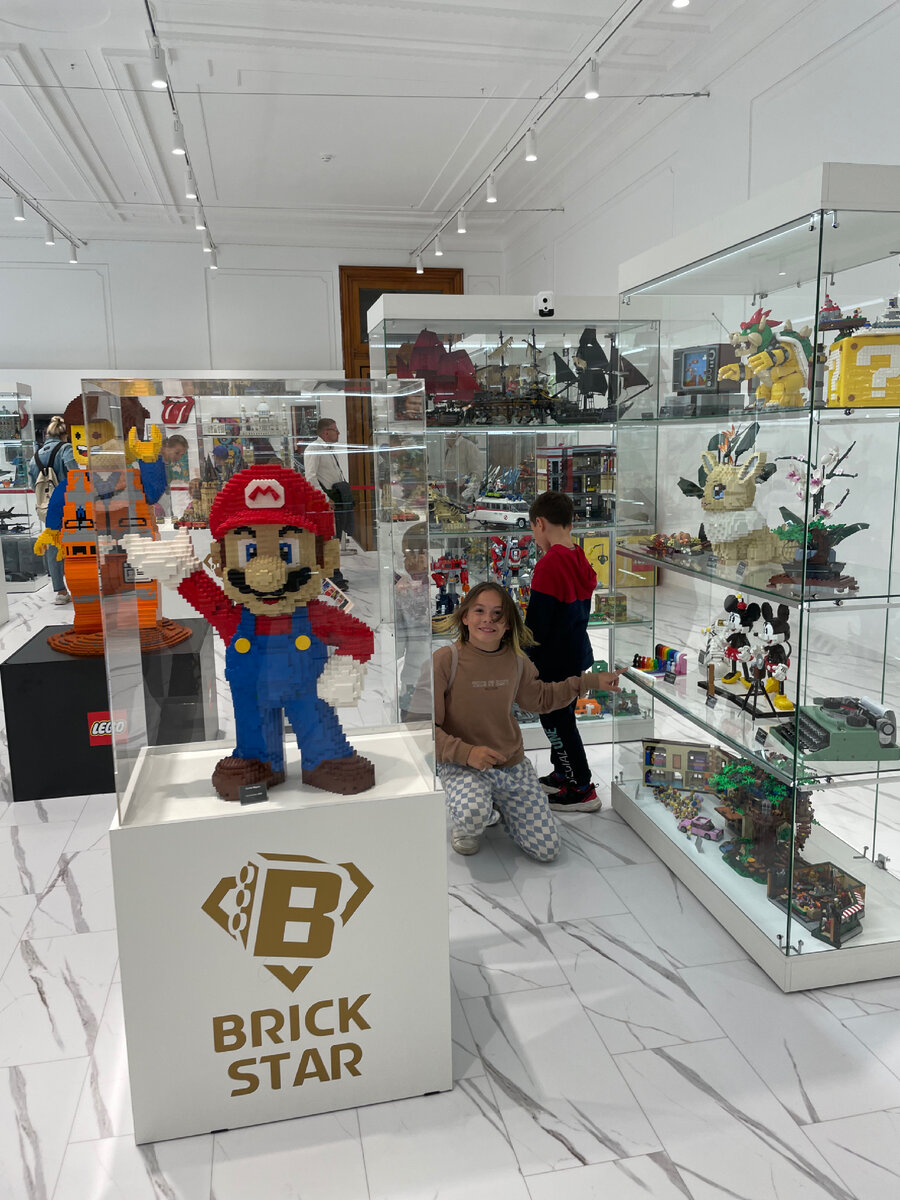 Лего музей в Петербурге 