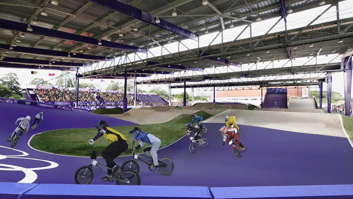 BMX-стадион, где пройдет олимпийский турнир по BMX-мотокроссу