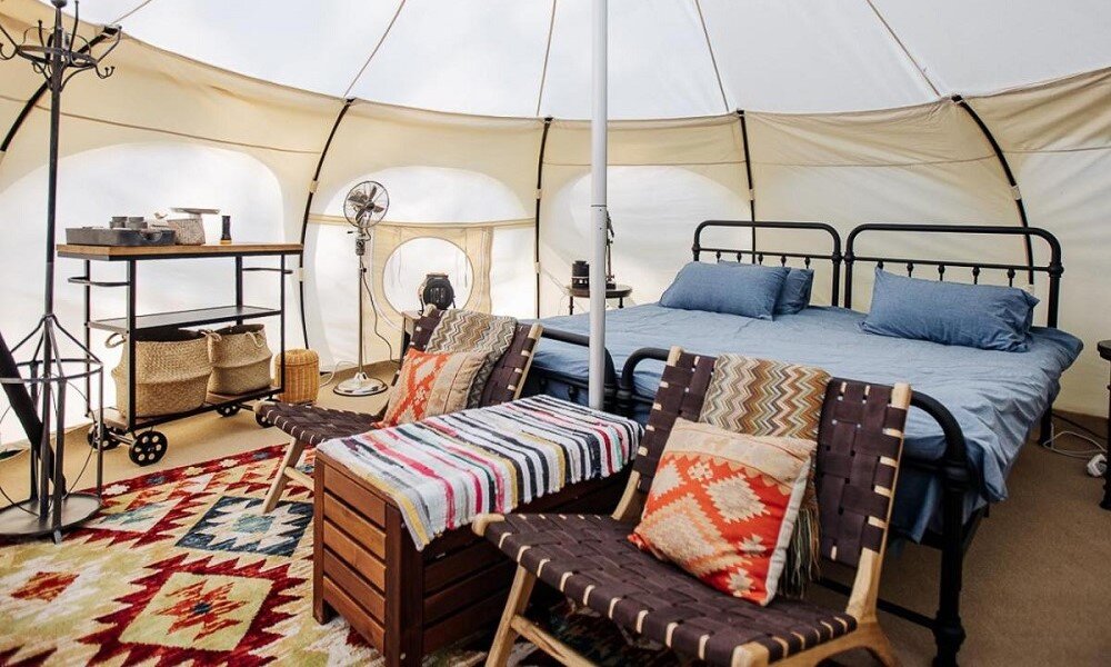 Glamping у костра