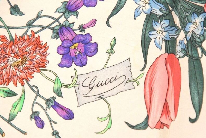 Узор Flora от Gucci 