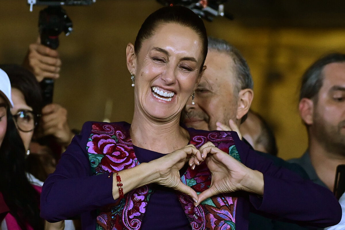 Carlos Tischler / Keystone Press Agency / Global Look Press📷Клаудия Шейнбаум выдвигалась на пост президента от правящей в Мексике партии «Движение национального возрождения» (Morena)