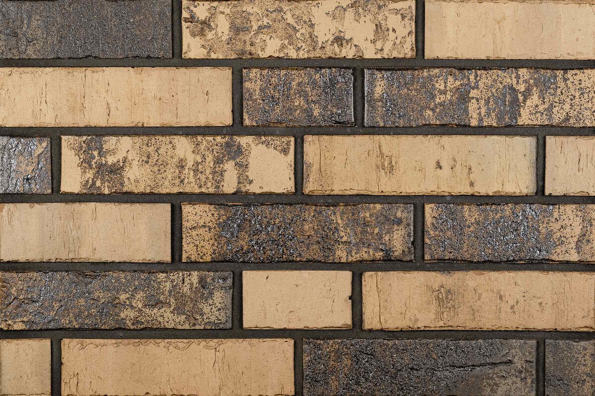 Клинкерная плитка с пропилами EDELHAUS KLINKER Ройтлинген BS/FS для вентилируемых фасадов