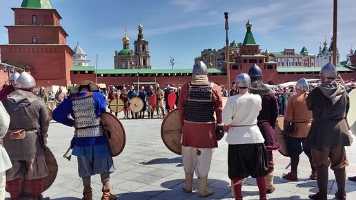 Настоящая, эпичная, историческая Реконструкция в Йошкар-Оле.