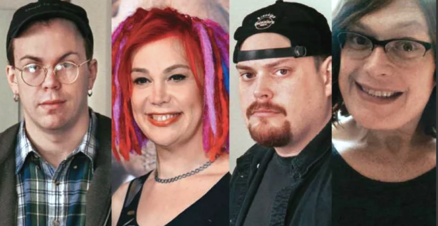 Вачовски до и после операции. Взято из открытых источников