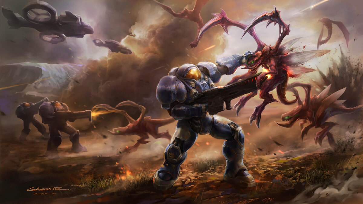 Арт по Starcraft II