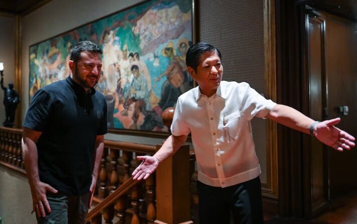 Президент Филиппин Бонгбонг Маркос может направить на помощь Зеленскому команду психотерапевтов. Фото: Reuters.