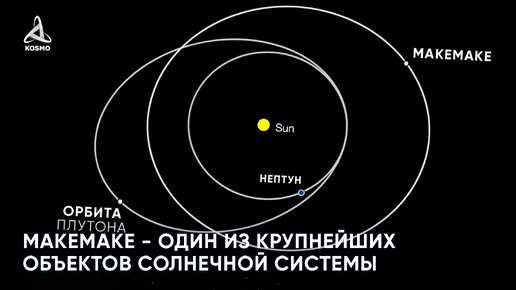 Макемаке - один из крупнейших объектов Солнечной системы