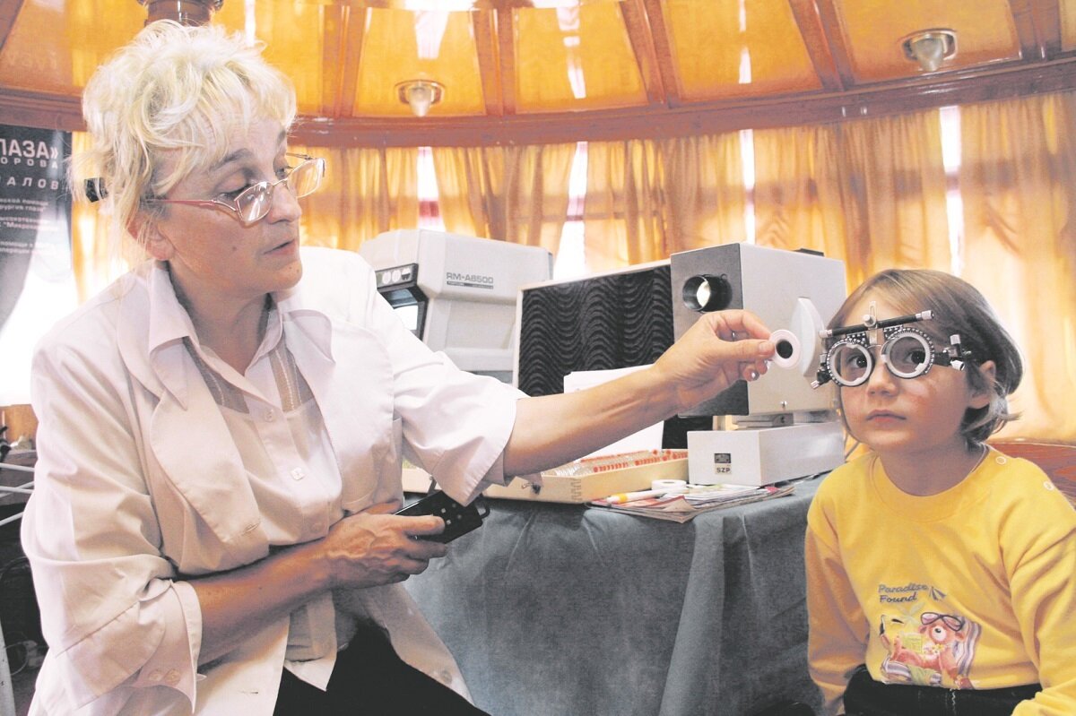    Детей с проблемами зрения год от года становится всё больше