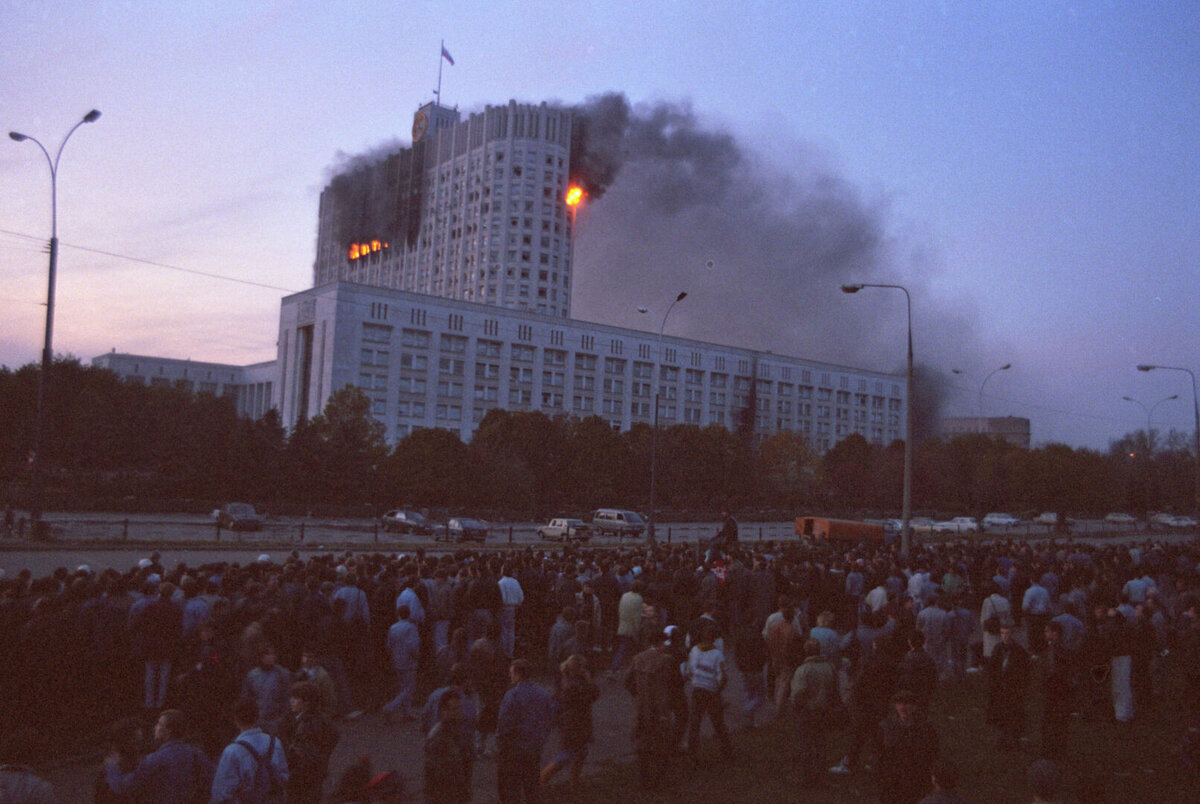 Штурм Белого дома осенью 1993 года