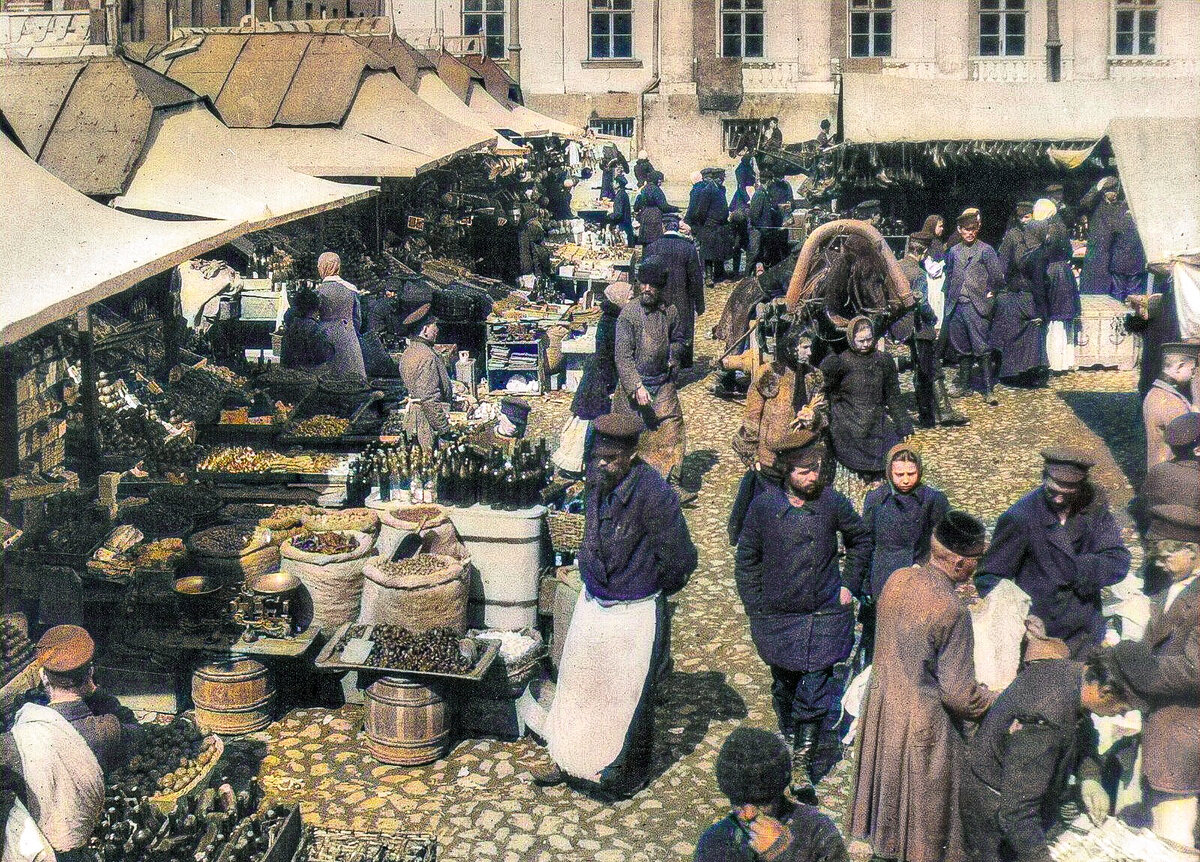 Москва в начале XX века. Фото: архив Past Vu 