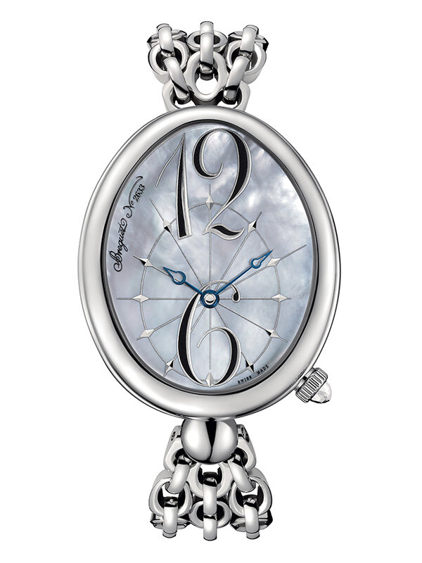 Часы Breguet Reine de Naples в 43x34,95 мм корпусе из стали на браслете