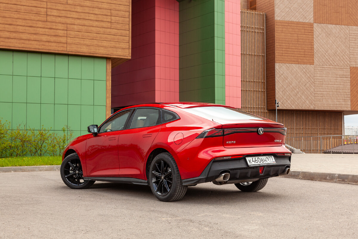 Дорожный просвет Changan UNI-V, по заявленным производителям данным, составляет 152 мм