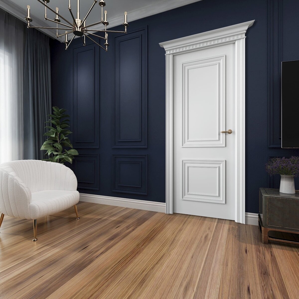 Межкомнатные двери Paris от Doors4U: https://clck.ru/3B5T7P 