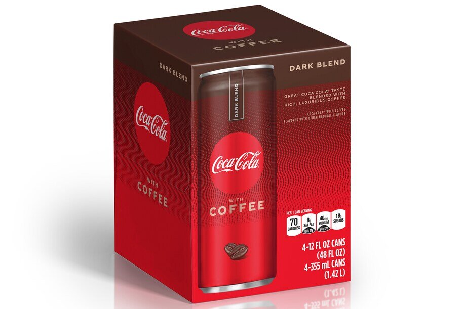 Coca-Cola с кофейной темной смесью. (Coca-Cola)