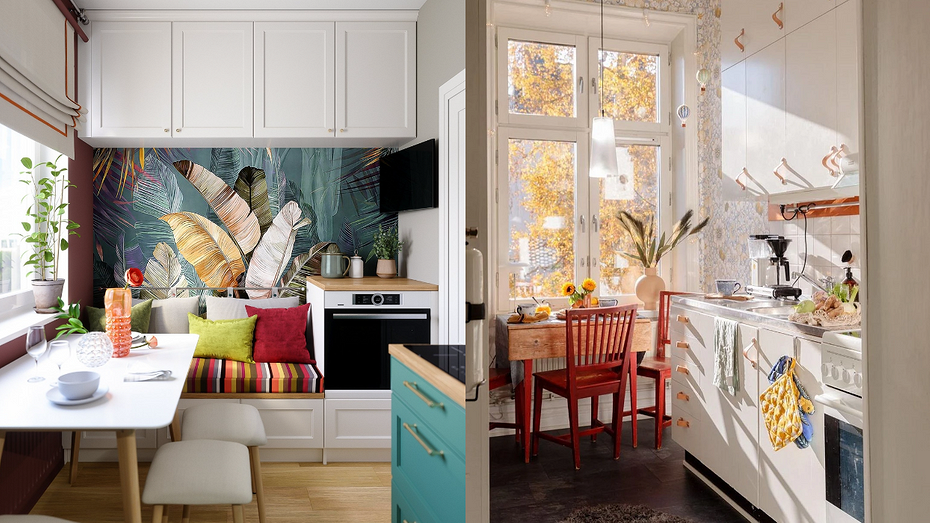 Соцсети дизайнера usacheva_olga_interior (слева) и компании historiskahem (справа)