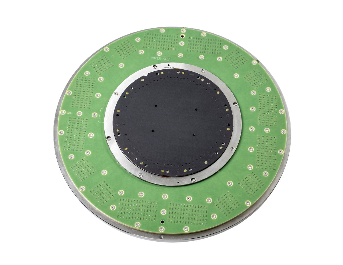 Тестировочная карта для проверки функционирования чипов. Изображение: пресс-кит technoprobe.com