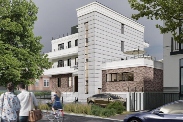 Изображение из презентации проекта📷Гостиница в Зеленоградске
