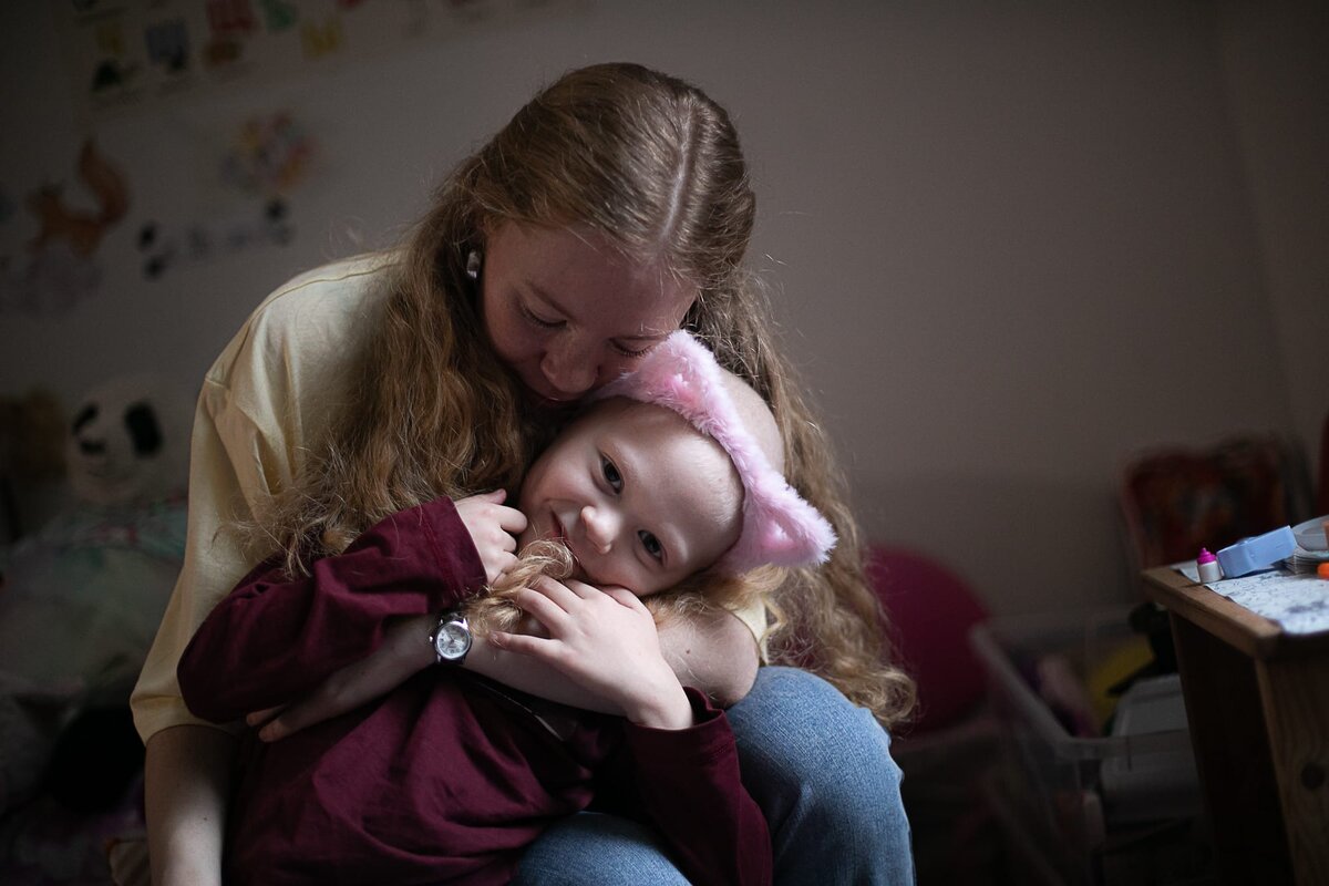 Юлия и Ева Сайко. Фото: Ольга Стриженкова для свет.дети