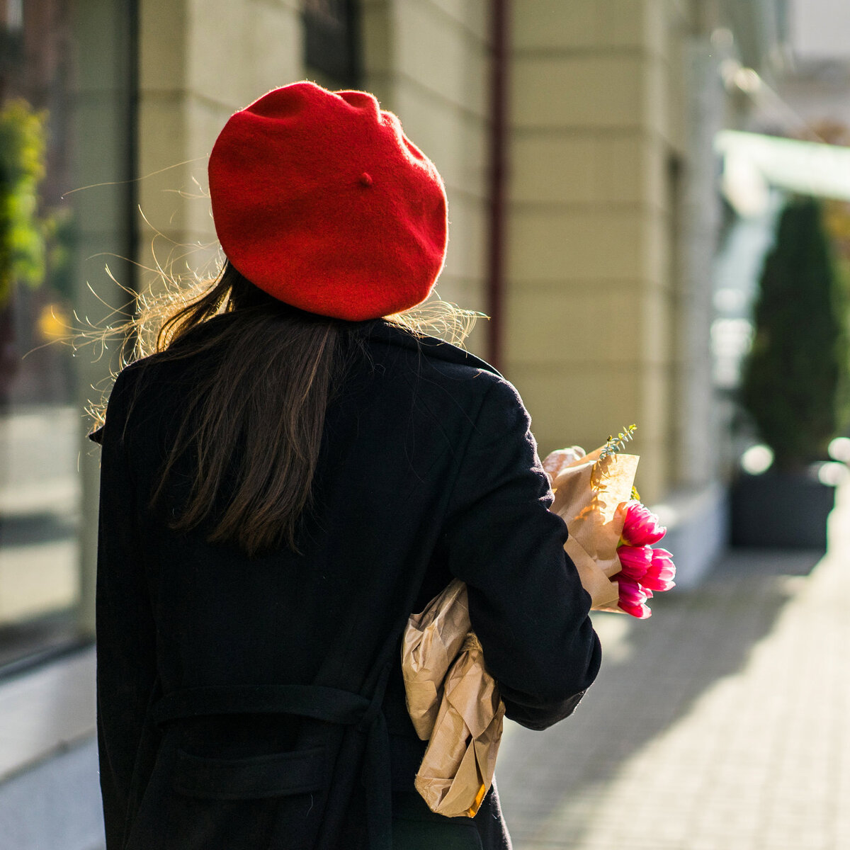 Обожаю именно красные береты. фото взято из интернета. 