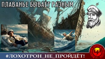 Плаванье бывает разным. (Автор - моряк Андрей)