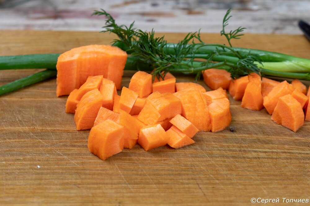 Заготовка овощная