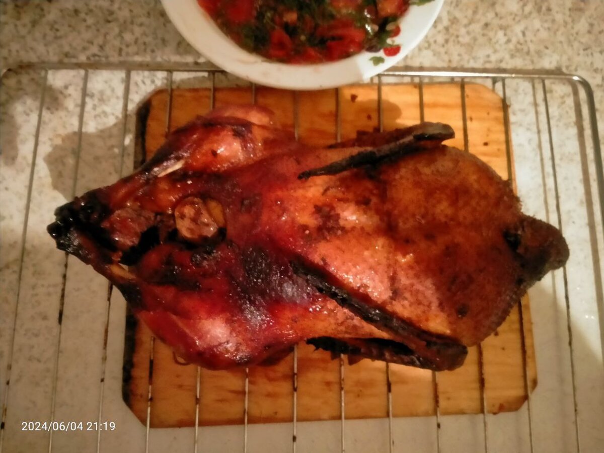 Готовая утка. Фотография автора