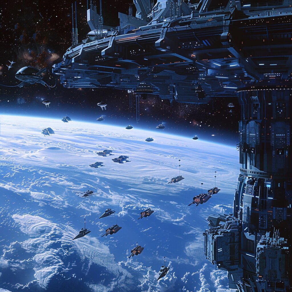 Космический док на орбите Флорианы