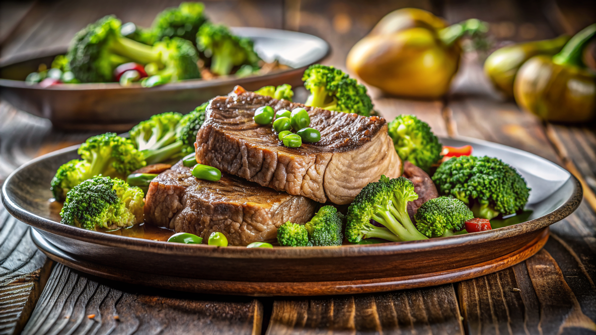 Говядина с брокколи