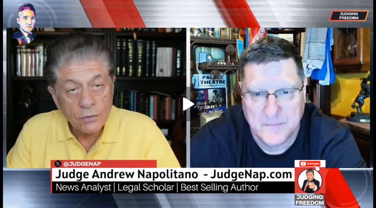 Скотт Риттер в интервью Судье Наполитано от 4 июня 2024 года.