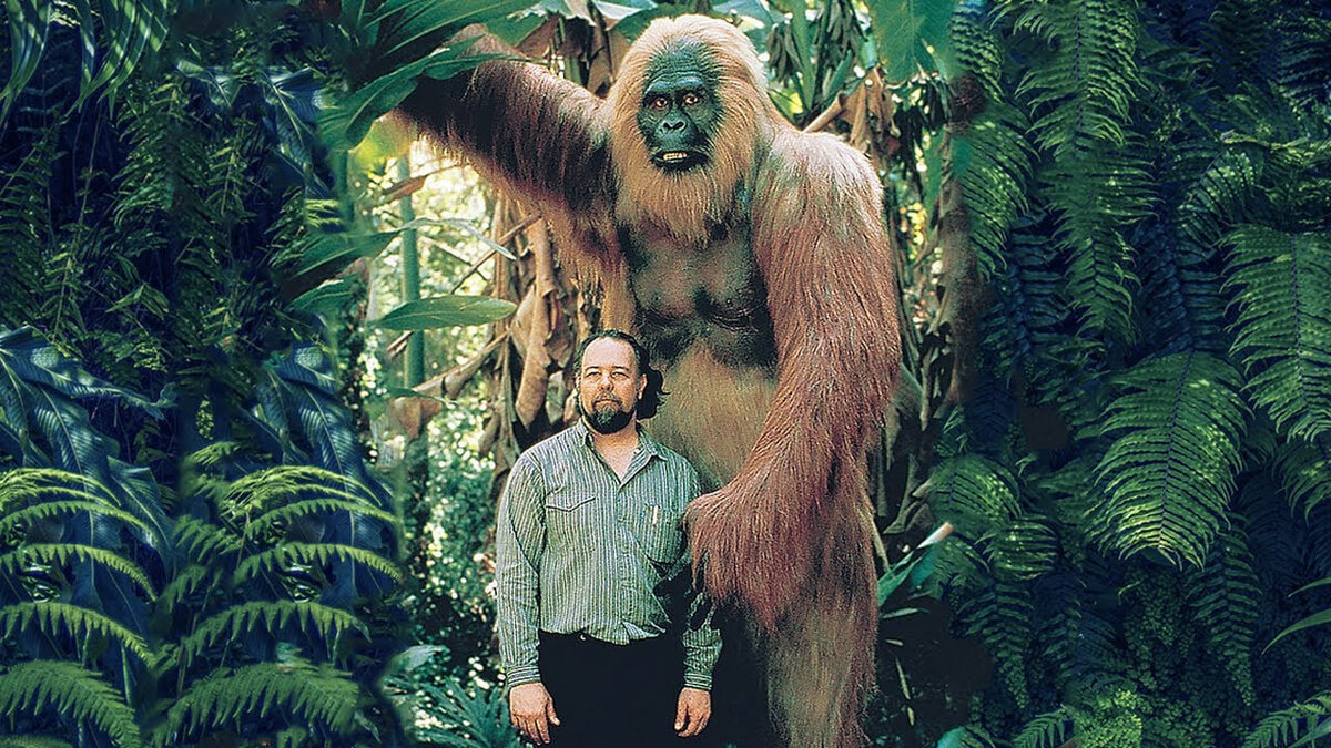 Сравнение размеров человека и гигантопитека