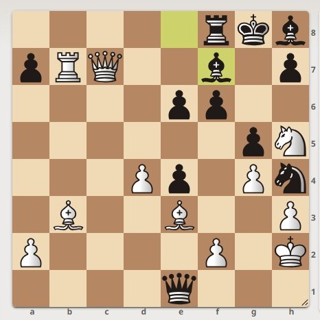 Белому королю грозит мат в 2 хода, однако. Белые начинают и ставят мат в 3 хода. Решение смотрите в комментариях.