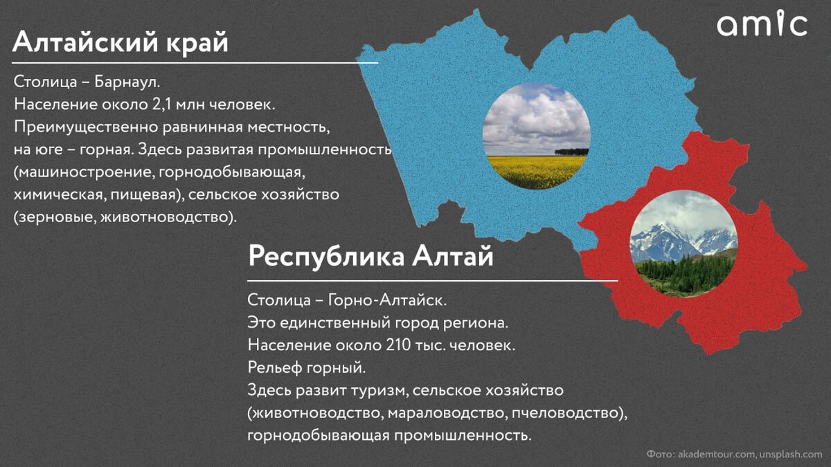 Чтобы не путали. Где находятся и чем отличаются Алтайский край и Республика  Алтай? | amic.ru | Дзен