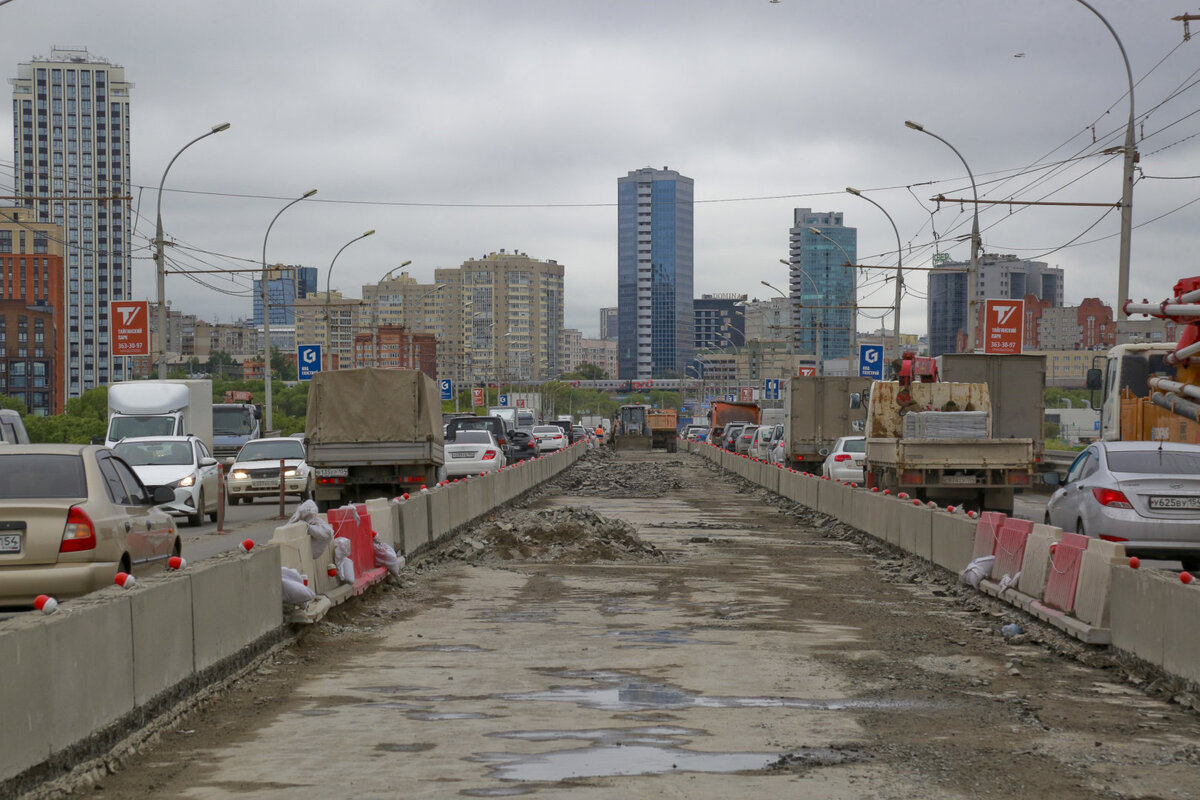 Капитальный ремонт Октябрьского моста идёт с опережением графика в  Новосибирске | НДН.ИНФО | Дзен