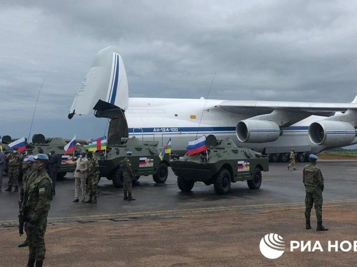    Россия отправила бронетехнику в Центральноафриканскую республику© РИА Новости