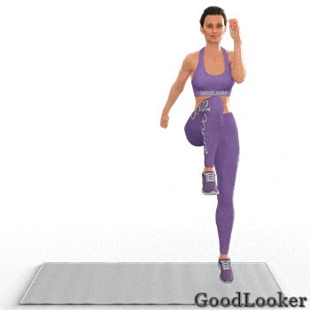 Возьмите отдых после первого раунда на 1 минуту. Во время отдыха не садитесь, ходите на месте.