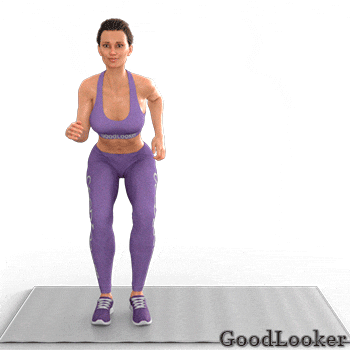 Возьмите отдых после второго раунда на 1 минуту. Во время отдыха не садитесь, ходите на месте.