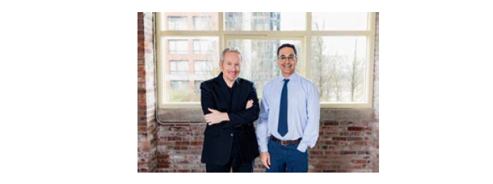 Prenuvo founders Andrew Lacy and Dr Raj Attariwala