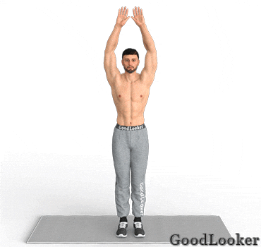 Возьмите отдых после четвертого раунда на 1 минуту. Во время отдыха не садитесь, ходите на месте.