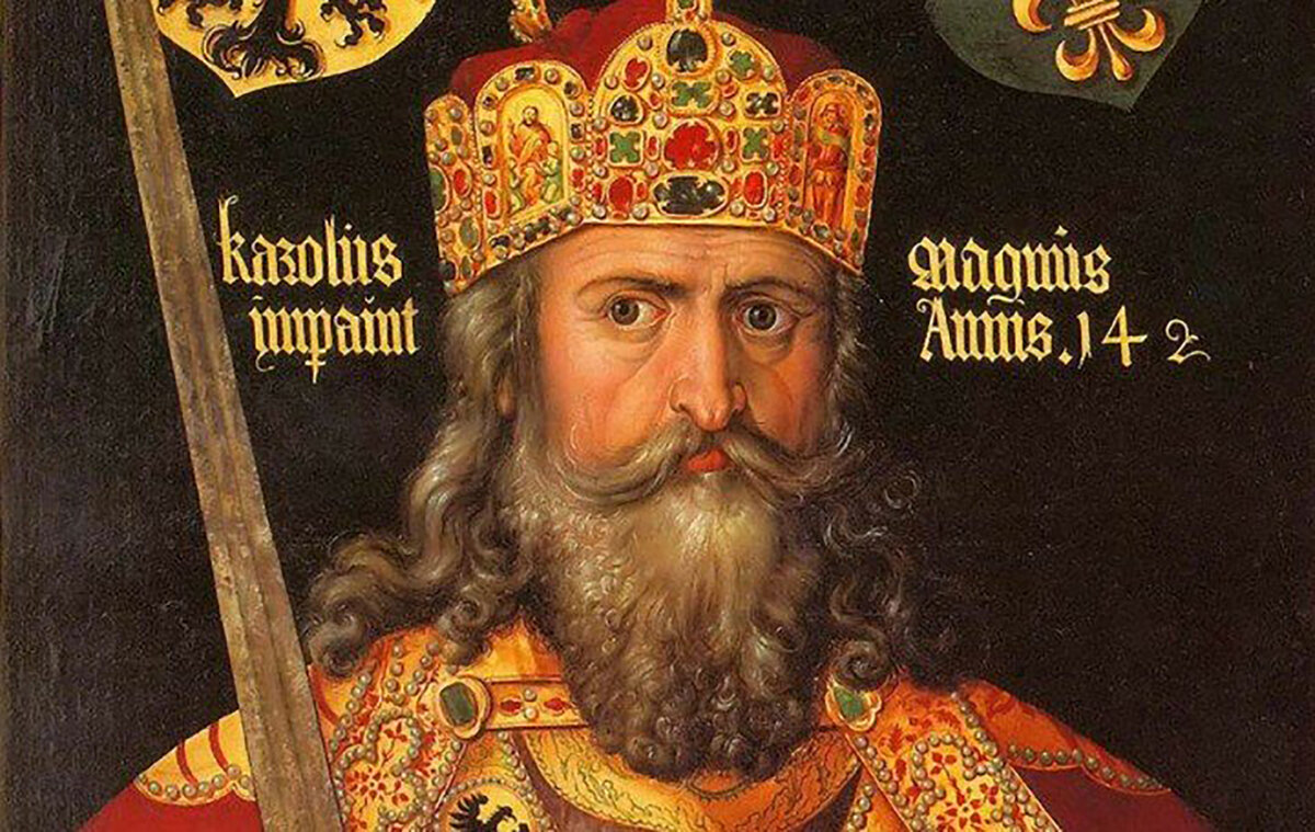Франкский правитель Карл Великий (Karolus Magnus)