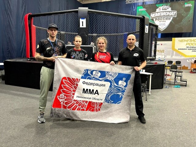    Юная ивановка взяла серебро на Чемпионате России по ММА