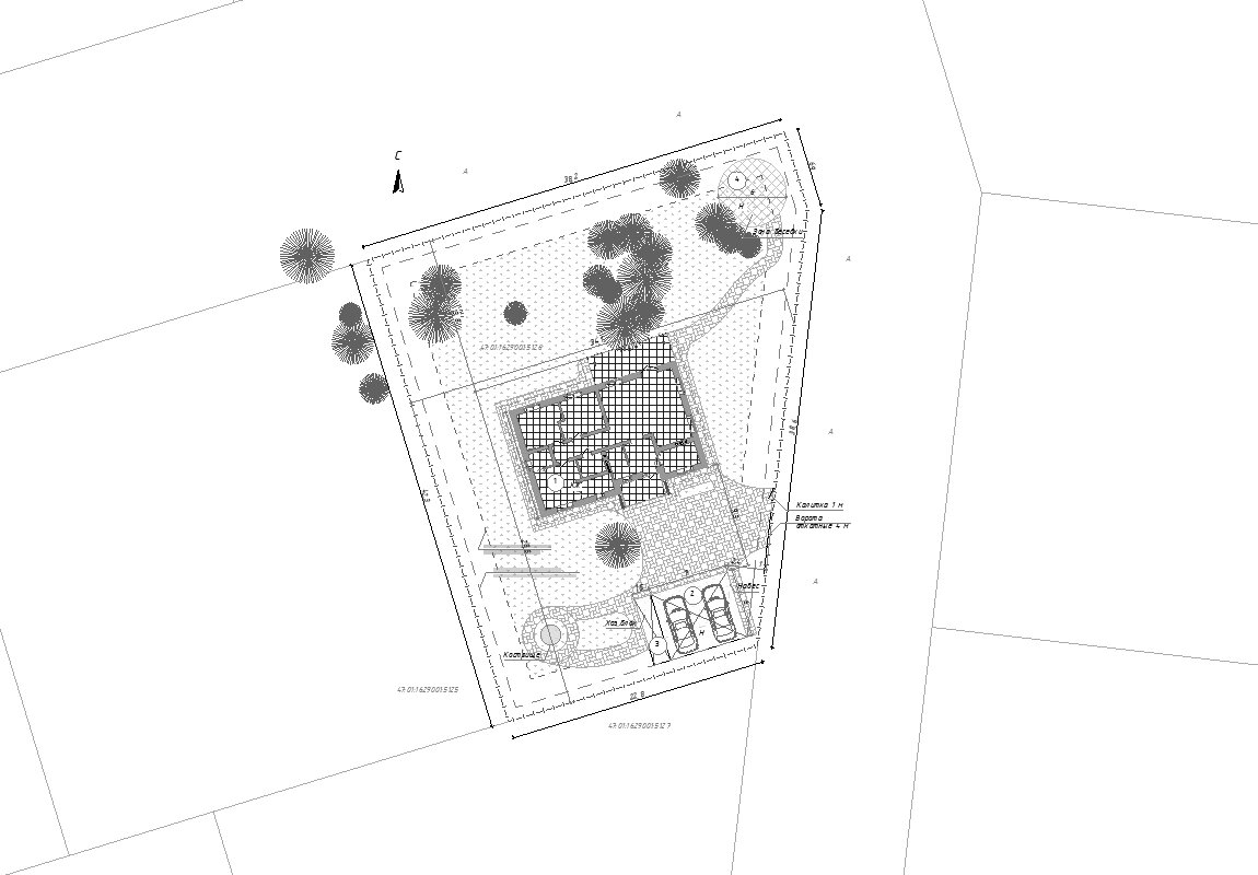 План-схема участка