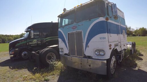 Дальнобой по США. Обзор 1980 Peterbilt 352 а также 1976 Peterbilt 359 уникальные машины